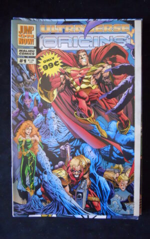 ULTRAVERSE ORIGINS #1 1994 Malibu Comics  [SA54]
