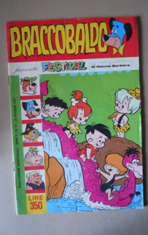 Braccobaldo n°17 1977 Hanna Barbera edizioni Flash [P16]
