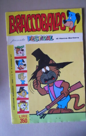 Braccobaldo n°19 1977 Hanna Barbera edizioni Flash [P16]