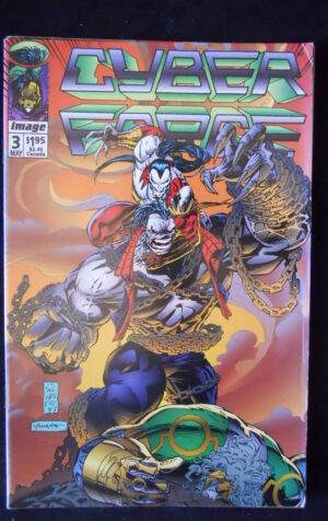 CYBER FORCE #3 1993 Malibu Comics [SA55]