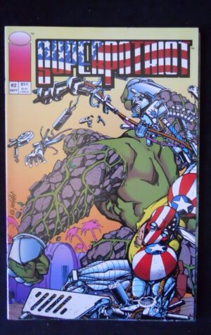 SUPERPATRIOT #2 1993 Image Comics  [SA55]