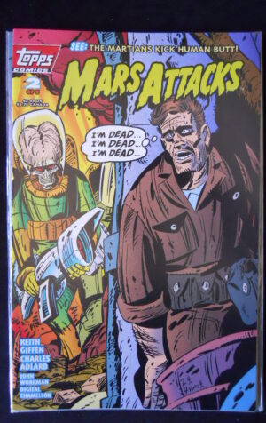 MARS ATTACK Image #2 1994 TOPPS Comics  [SA55]