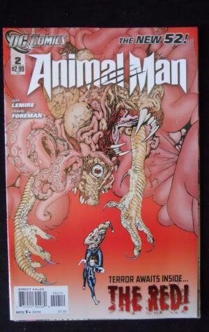 ANIMAL MAN #2 2011 Dc Comics  [SA55]