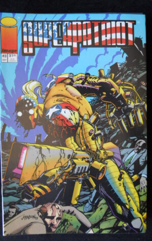 SUPERPATRIOT #3 1993 Image Comics  [SA55]