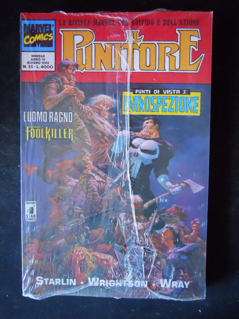 IL PUNITORE n°35 1992 Marvel Star Comics [H064] BLISTERATO