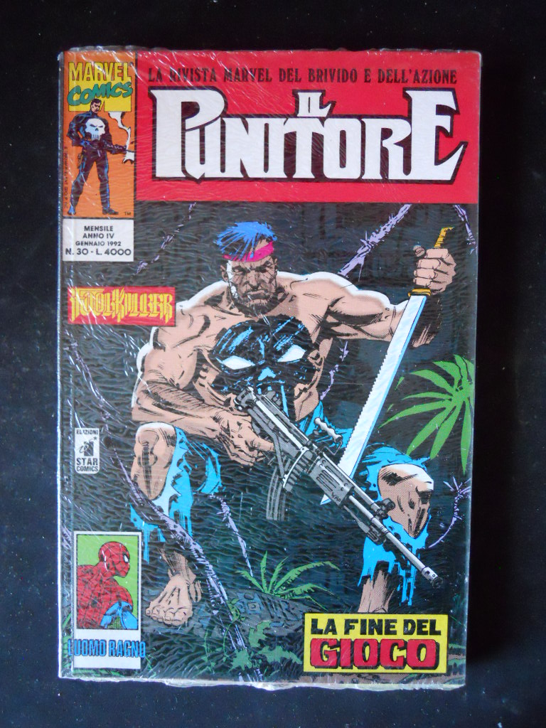 IL PUNITORE n°30 1992 Marvel Star Comics [H064] BLISTERATO