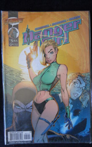 DANGER GIRL #5 1998 Cliffhanger Image Comics  [SA55]