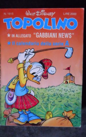 TOPOLINO n°1815      [C45A]
