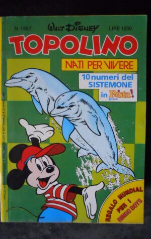 TOPOLINO n°1587      [C45A]