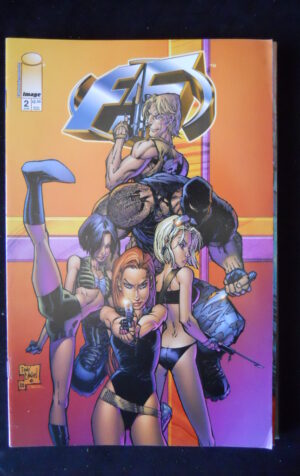 F5 #2 Tony Daniel 2000 Image Comics  [SA55]