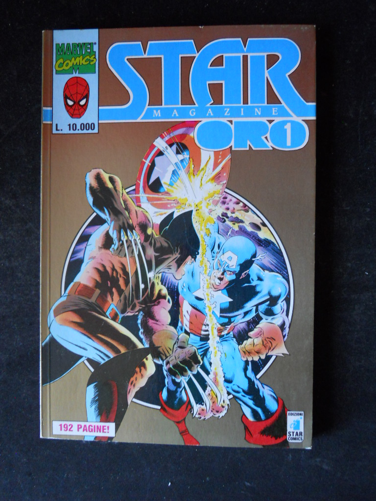 STAR MAGAZINE ORO n°1 1991 Marvel Star Comics [H042]