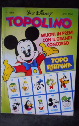 TOPOLINO n°1869      [C46A]