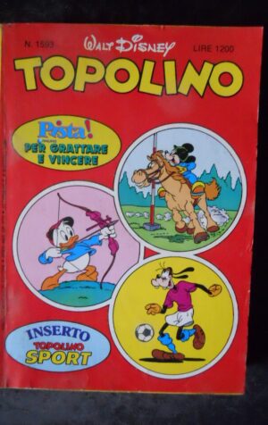 TOPOLINO n°1593      [C46A]