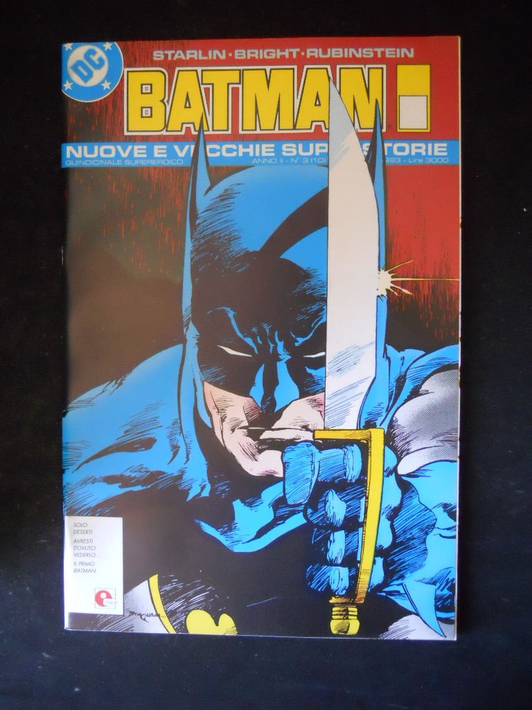 BATMAN Nuove e Vecchie Storie n°10 1993 edizione Glenat  [H059]
