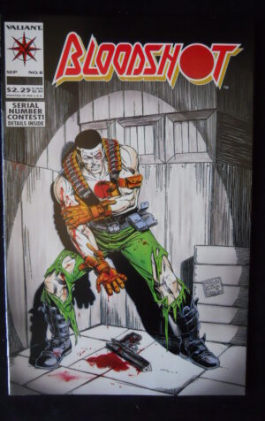 BLOODSHOT #8 1993 Valiant Comics  [SA55]