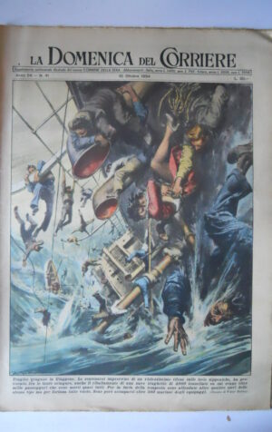 DOMENICA DEL CORRIERE 41 1954 Alfredo Dreyfus Audrey Hepburn [VL18]