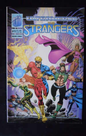 THE STRANGERS Ultraverse #1 1993 Malibu Comics  [SA55]