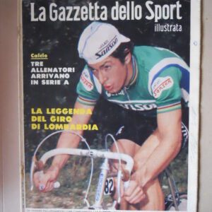 GAZZETTA SPORT Illustrata 40 1978 Francesco Moser Giro di Lombardia [M10A]