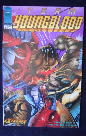 TEAM YOUNGBLOOD #3 1993 Image Comics  [SA55]