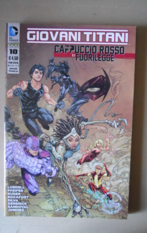 GIOVANI TITANI n?10 2015 Dc Lion Comics  [G557]