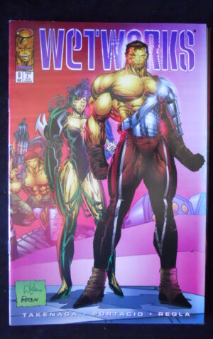 WETWORKS #9 1995 Image Comics  [SA55]