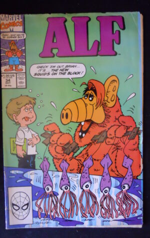 ALF #34 1990 Marvel Comics  [SA56]