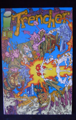 TRENCHER #1 1993 Image Comics  [SA56]