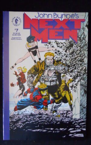 JOHN BYRNE'S NEXT MEN #7 1992  Dark Horse Comics  [SA56]