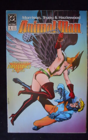 ANIMAL MAN #6 1988 Dc Comics  [SA56]