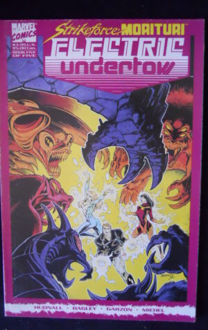 STRIKEFORCE : Morituri Electric Undertow #5 1990 Marvel Comics  [SA56]