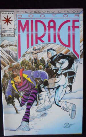 The second Life Doctor MIRAGE #2 1993 Valiant Comics  [SA56]