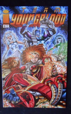 TEAM YOUNGBLOOD #6 1994 Image Comics  [SA56]