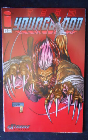 TEAM YOUNGBLOOD #5 1994 Image Comics  [SA56]