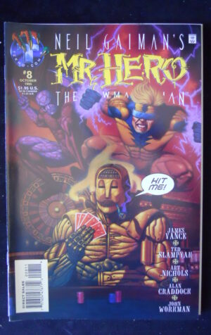 MR HERO Neil Gaiman's #8 1995 TEKNO COMIX  [SA56]