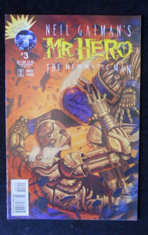 MR HERO Neil Gaiman's #3 1995 TEKNO COMIX  [SA56]