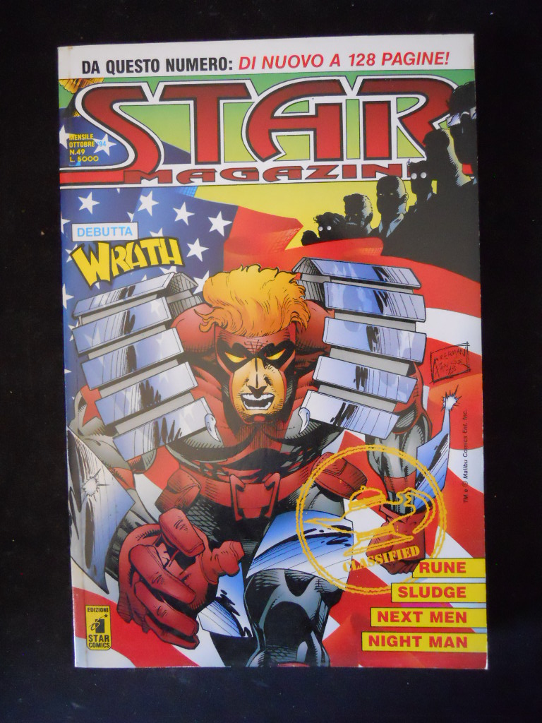 STAR MAGAZINE n°49 1994 Rivista Marvel Italia [H058]