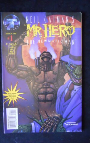 MR HERO Neil Gaiman's #1 1995 TEKNO COMIX  [SA56]