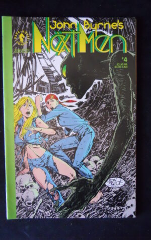 JOHN BYRNE'S NEXT MEN #4 1992  Dark Horse Comics  [SA56]