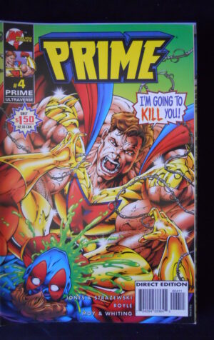 PRIME #4 1996 Malibu Comics  [SA56]