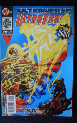 ULTRAFORCE #9 1995 Malibu Comics  [SA56]