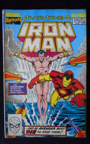 IRON MAN Annual #10 1989 Marvel Comics  [SA56]