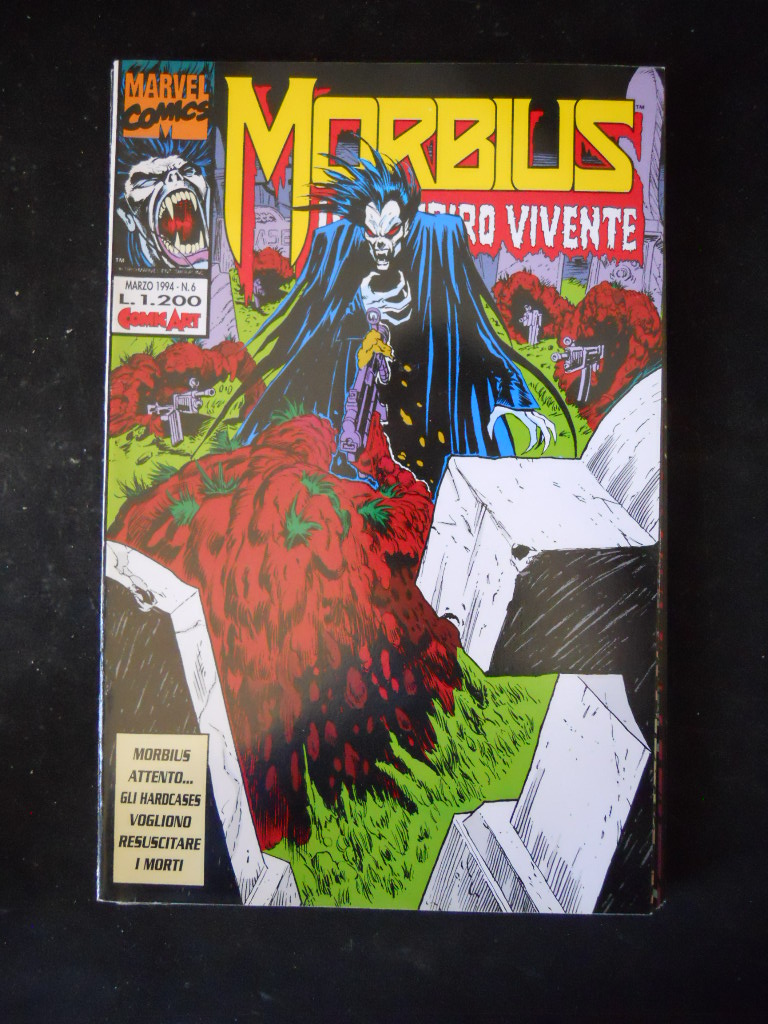 MORBIUS IL VAMPIRO VIVENTE  n°6 1994 Comic Art [H058]