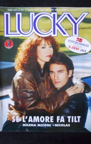 LUCKY n°345 rivista fotoromanzi edizioni Lancio  [JS40]