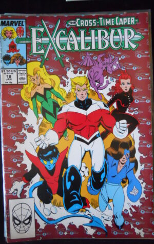 EXCALIBUR #18 1990 Marvel Comics  [SA56]