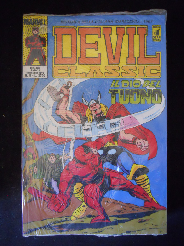 DEVIL CLASSIC n°8 1993 Ristampa Daredevil 1967 Star Comics [H073] Blisterato