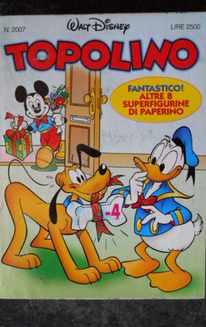 TOPOLINO n°2007      con figurine [C45]