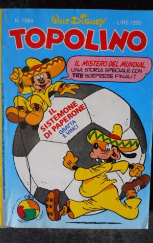 TOPOLINO n°1584      [C45]