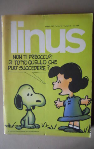 LINUS n°5 1978 Valentina Guido Crepax  rivista fumetti  [P31]