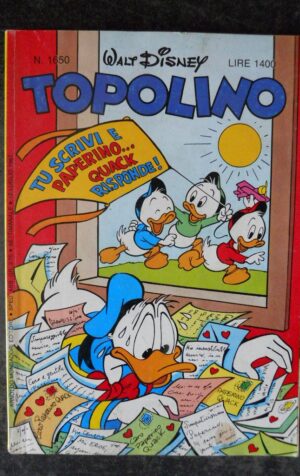 TOPOLINO n°1650      [C45]