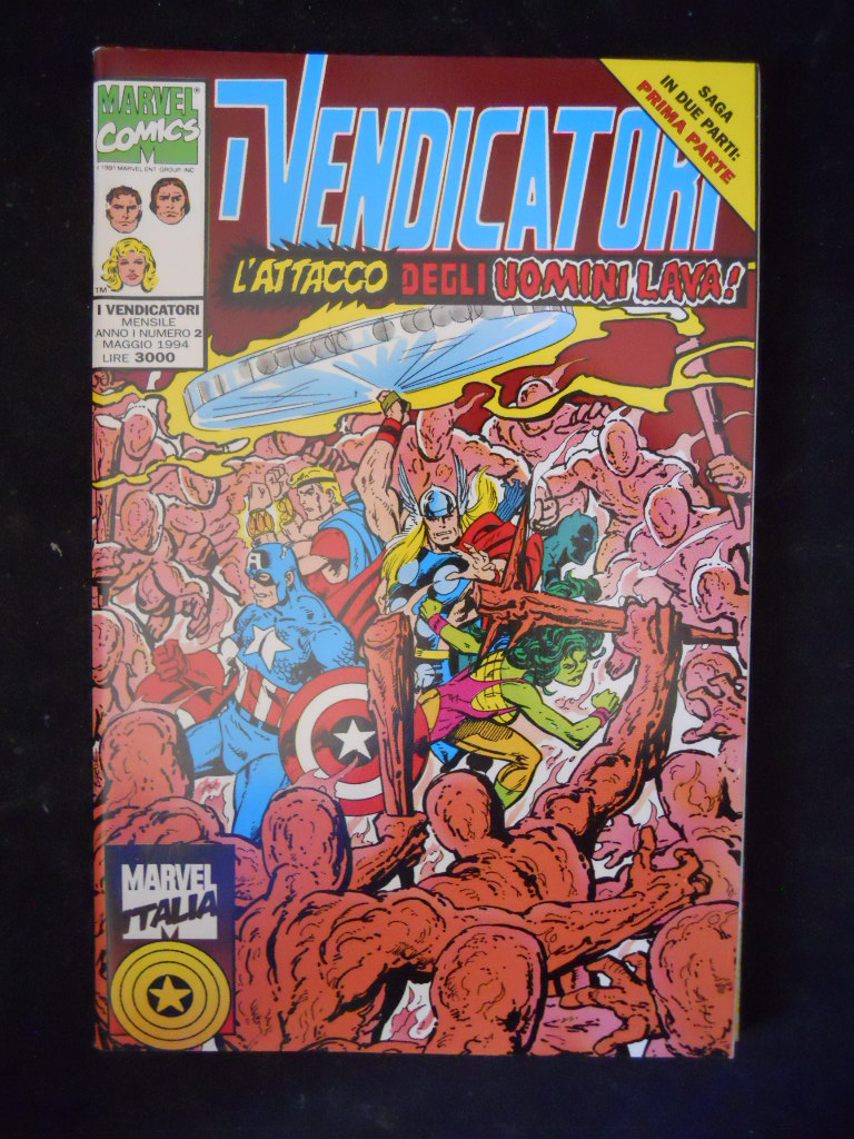 I VENDICATORI n°2 1994 Marvel Italia [H073]